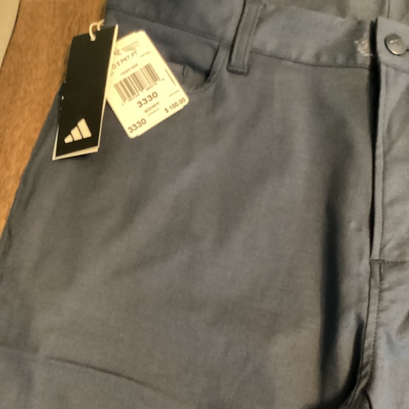 adidas Men's Go-to 5-Pocket Tapered Fit Golf Pants - Picture 2 of 4